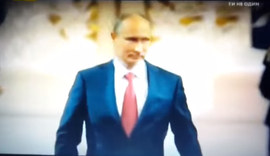 На украинском телевидении показывают феерическую рекламу фильма про Владимира Путина