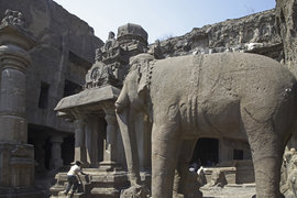 Эллора, храм, Индия