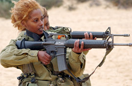 Солдат, женщина