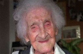 Жанна-Луиза Кальман - долгожительница с юмором