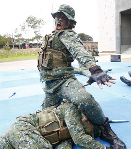 Морская пехота, военные учения, Тайвань