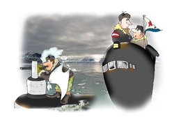 Подводников без чувства юмора не бывает