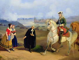 фельдмаршал Борис Петрович Шереметьев, Марта Скавронская, пастор Глюк