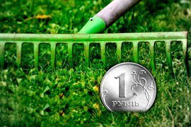 грабли, рубль, бюджет