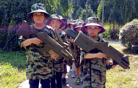 Дети, армия, учения