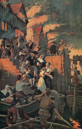 Нострадамус, предсказания, Великий лондонский пожар 