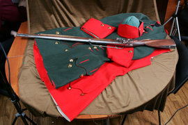 Военная форма петровских времен