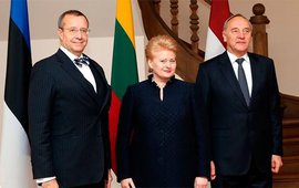 президенты стран Балтии