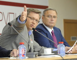 Известный оппозиционер Владимир Рыжков в эфире РСН обвинил своих соратников в откровенном обмане