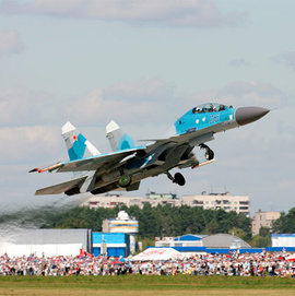 истребитель-перехватчик Су-30