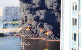 Пожар в Марьино ликвидирован