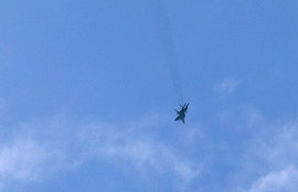 небо самолёт