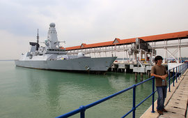 Эсминец HMS Daring