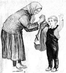 бабушка, воспитание, ребенок, родители, детское учреждение, детсад, малыш, чадо, дите, дочь, сын, мама, папа