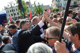 порошенко толпа