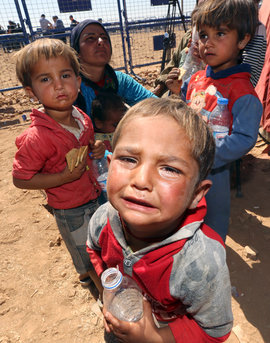 дети, беженцы, Сирия