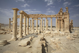 В древности синего цвета не существовало