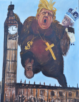 карикатуры, Трамп