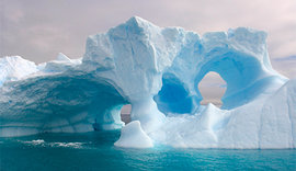 ледяные глыбы, айсберги