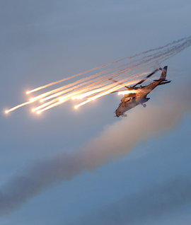 Военные учения, Крым, Россия, Ми-35