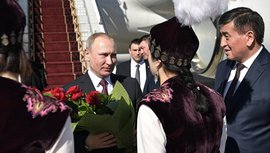 Владимир Путин в Бишкеке