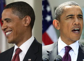 обама, президент, седина, стресс, наследственность