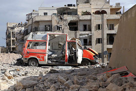 Сирия, гумконвой