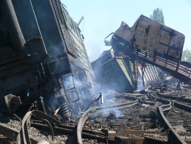 В Одессе на железной дороге прогремел взрыв