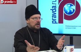 Гость программы 'Точка зрения' - протоиерей, настоятель Сампсониевского собора в Санкт-Петербурге, член Общественной палаты РФ отец Александр Пелин